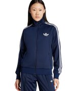 adidas Originals Bluza de trening cu logo si fermoar Firebird - Alb/Albastru inchis