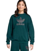 adidas Originals Bluza de trening cu logo Trefoil - Verde inchis/Verde englez