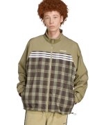 adidas Originals Bluza de trening cu model in carouri - Kaki