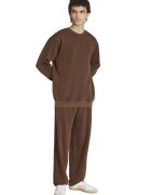 adidas Originals Bluza de trening lejera de bumbac - Maro