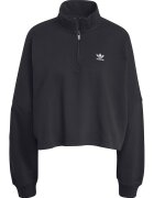 adidas Originals Bluza de trening supradimensionata cu fenta cu fermoar - Gri antracit