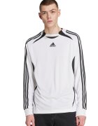 adidas Originals Bluza lejra cu garnituri contrastante - Negru stins/Alb optic