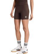 adidas Originals Colanti scurti cu talie inalta Essentials - Maro inchis