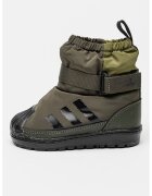 adidas Originals Ghete de zapada cu inchidere velcro Superstar 360 - Kaki inchis