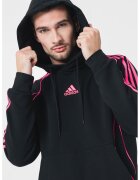 adidas Originals Hanorac cu detalii contrastante Teamgeist - Negru/Roz