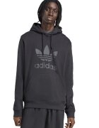 adidas Originals Hanorac cu logo si buzunar kangaroo - Gri antracit