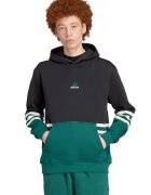 adidas Originals Hanorac cu model colorblock Archive - Alb/Negru/Albastru petrol