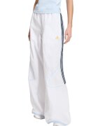 adidas Originals Pantaloni cu croiala ampla si benzi contrastante - Alb/Bleumarin