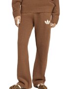 adidas Originals Pantaloni cu detaliu monograma si snur - Maro