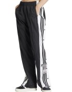 adidas Originals Pantaloni de trening cu capse laterale Adibreak - Alb optic/Gri antracit