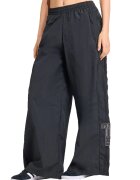 adidas Originals Pantaloni de trening cu croiala ampla si capse laterale - Negru