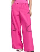 adidas Originals Pantaloni de trening cu croiala ampla si snururi de ajustare - Fucsia