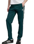 adidas Originals Pantaloni de trening cu croiala conica Classic - Alb/Albastru petrol