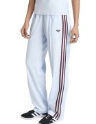 adidas Originals Pantaloni de trening cu slituri cu fermoar Firebird - Visiniu/Albastru pastel