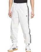 adidas Originals Pantaloni de trening cu terminatii cu fermoar Firebird - Alb/Negru stins