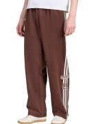 adidas Originals Pantaloni de trening drepti cu slituri laterale - Alb/Maro