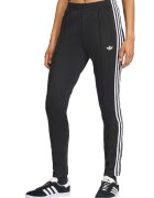 adidas Originals Pantaloni de trening slim fit cu logo - Alb/Negru