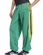 adidas Originals Pantaloni relaxed fit cu logo lateral Santiago - Verde/Negru/Galben