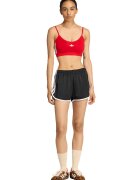 adidas Originals Pantaloni scurti lejeri cu logo - Alb/Negru