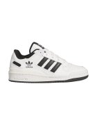 adidas Originals Pantofi din piele - pentru baschet Forum - Negru/Alb murdar