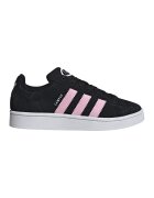 adidas Originals Pantofi sport Campus 00s din piele intoarsa - Negru/Roz pastel
