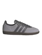 adidas Originals Pantofi sport cu aspect tricotat si garnituri din piele intoarsa Samba - Gri inchis