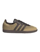 adidas Originals Pantofi sport cu aspect tricotat si garnituri din piele intoarsa Samba - Maro inchis/Maro camel