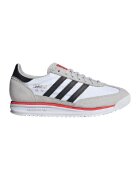 adidas Originals Pantofi sport cu garnituri din piele intoarsa SL 72 - Alb/Grej