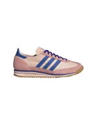 adidas Originals Pantofi sport cu strat exterior din piele intoarsa SL 72 OG - Albastru royal/Roz prafuit