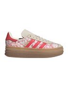 adidas Originals Pantofi sport cu talpa flatform Gazelle Bold - Rosu/Alb murdar
