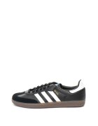 adidas Originals Pantofi sport de piele si piele intoarsa - cu detalii contrastante Samba