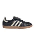 adidas Originals Pantofi sport din piele cu garnituri contrastante Samba - Negru/Alb murdar