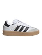 adidas Originals Pantofi sport din piele cu garnituri din material textil Samba XLG - Negru/Maro taupe deschis/Alb optic