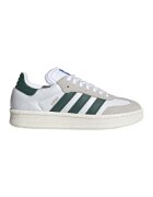 adidas Originals Pantofi sport din piele cu garnituri din piele intoarsa Samba XLG - Alb/Verde/Gri deschis
