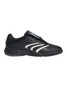 adidas Originals Pantofi sport din piele ecologica Predator - Negru/Alb murdar