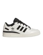 adidas Originals Pantofi sport din piele Forum Low CL - Alb fildes/Negru