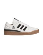 adidas Originals Pantofi sport din piele Forum Low CL - Alb/Negru