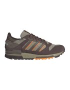 adidas Originals Pantofi sport din piele intoarsa cu garnituri din material sintetic ZX 600 - Maro/Portocaliu