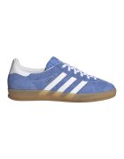adidas Originals Pantofi sport din piele intoarsa cu logo contrastant Gazelle - Albastru lavanda/Alb optic