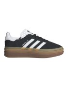 adidas Originals Pantofi sport din piele intoarsa Gazelle Bold - Alb/Negru