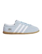 adidas Originals Pantofi sport din piele intoarsa Gazelle Lo Pro - Alb/Albastru pastel