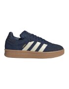 adidas Originals Pantofi sport din piele intoarsa Samba - Albastru ultramarin/Alb murdar