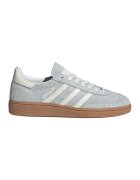 adidas Originals Pantofi sport din piele si piele intoarsa Handball Spezial - Gri cenusiu/Alb murdar