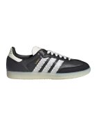 adidas Originals Pantofi sport din piele si piele intoarsa Samba OG - Alb/Negru