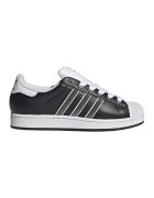 adidas Originals Pantofi sport din piele Superstar II - Alb/Negru/Gri