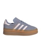 adidas Originals Pantofi sport Gazelle Bold din piele intoarsa cu talpa flatform - Lila/Roz pal