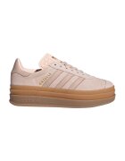 adidas Originals Pantofi sport Gazelle Bold din piele intoarsa cu talpa flatform - Piersica