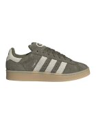 adidas Originals Pantofi sport low-cut din piele intoarsa Campus - Alb fildes/Kaki