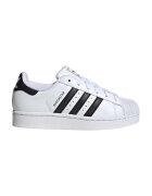 adidas Originals Pantofi sport low-cut Superstar II din piele si piele ecologica - Alb