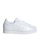 adidas Originals Pantofi sport low-cut Superstar II din piele si piele ecologica - Alb optic